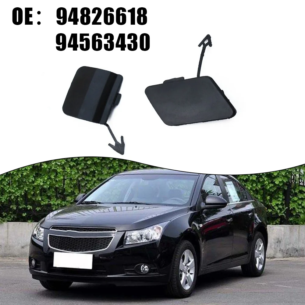 High Quality Bumper Tow Hook Cover Cap Car Towing Eye OEM Number Black 94563430 After Trailer Hook Cover For Cruze