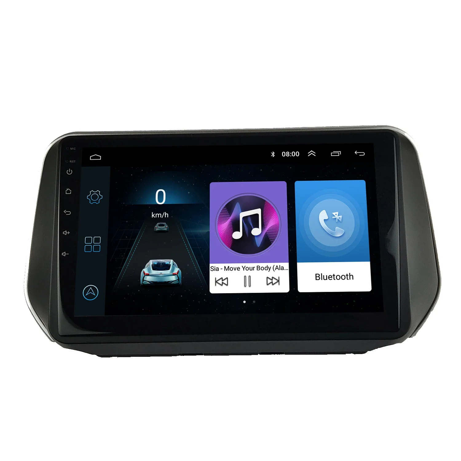 Radio Frame for HYUNDAI SANTAFE 2009 10.1 INCH Car Dash Installation Trim Kit Android Audio GPS Navigation Fascia Stereo Panel