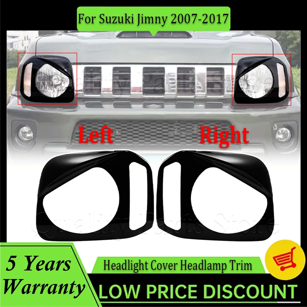 

Новая передняя фара автомобиля, накладка, декор Angry Eyes для Suzuki Jimny 2007 2008 2009 2010 2011 2012 2013 2014 2015 2016 2017