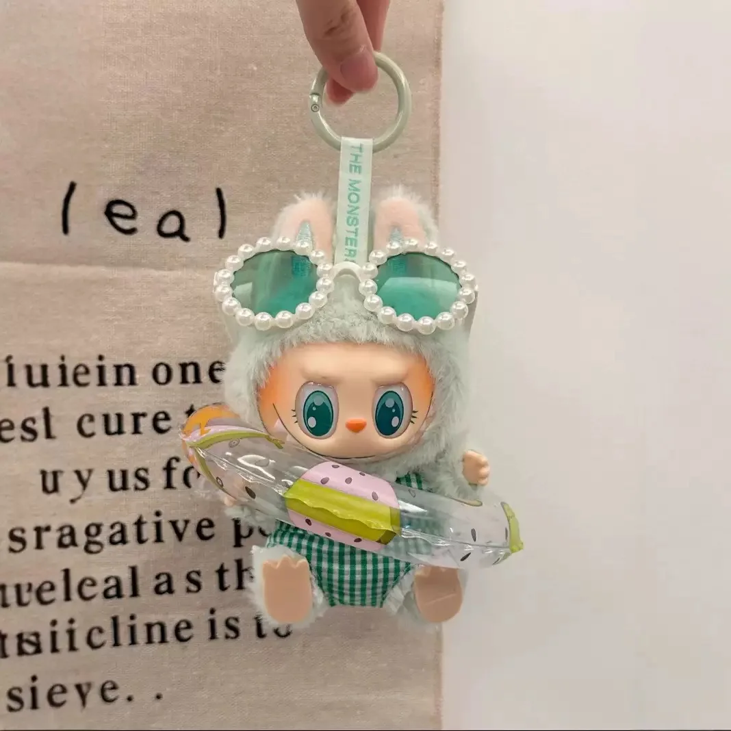 Swim Ring Swimsuit For 3.0 Labubu V1 V2 V3 Outfit For Ropa Labubu Doll Accessories