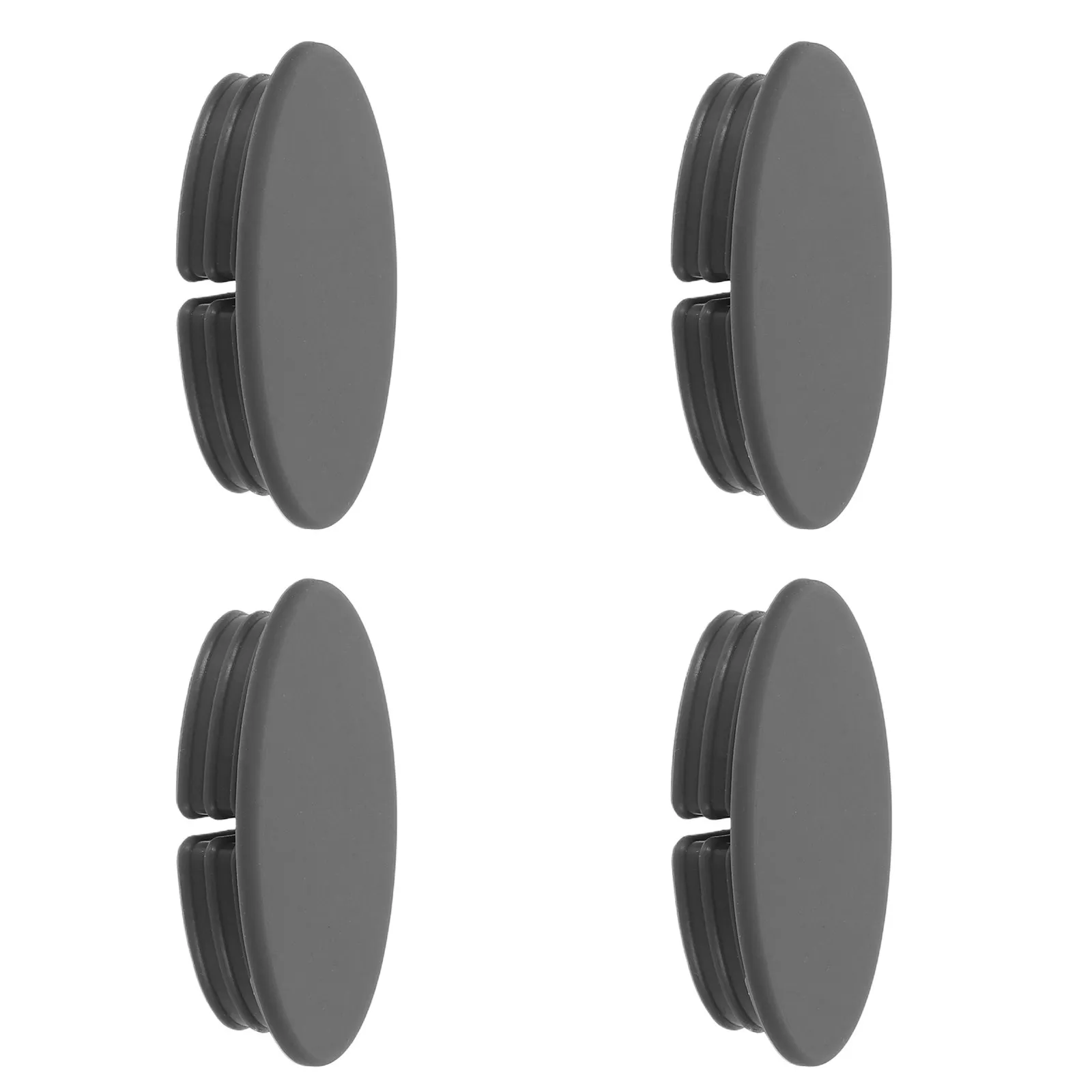 4Pcs Toilet Seat Bumpers Rubber Buffer Cushion Pads Anti-Slip Quiet Operation Universal Fit Soft Close Toilet Seat Noise