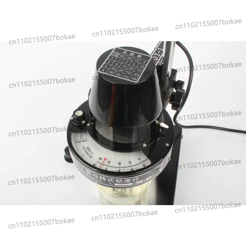 [NDJ-1 Rotating Viscosity Meter - Desktop Pointer for Liquid Paint, Coating and Glue Testing]