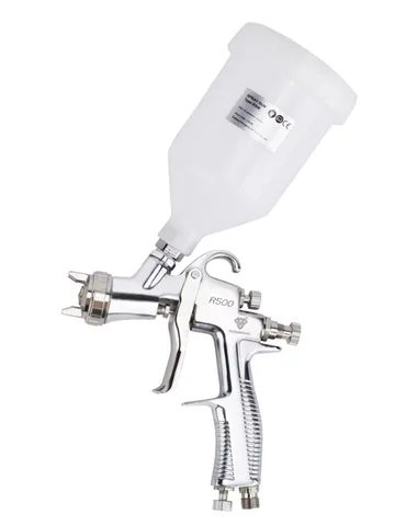 RONGPENG LVLP Spray Gun R500 Airbrush 1.3/1.4/1.5/1.7/2.0/2.5mm Automotive Pneumatic Sprayer for Auto Paint, Primer, Top Coat