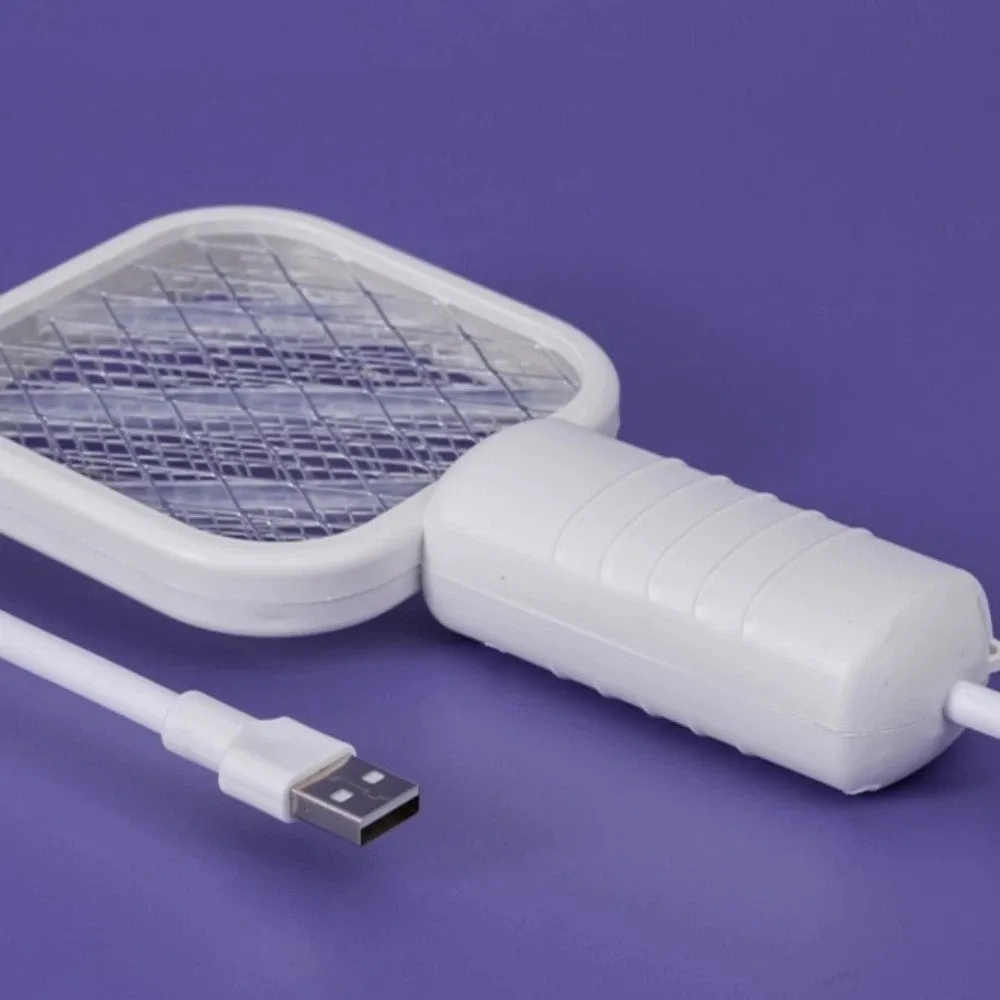 Durable UV Light USB Mosquito Swatter Portable 2 in 1 Mosquito Killer Lamp 5 Layer Security Net Mini Mosquito Trap Hotel