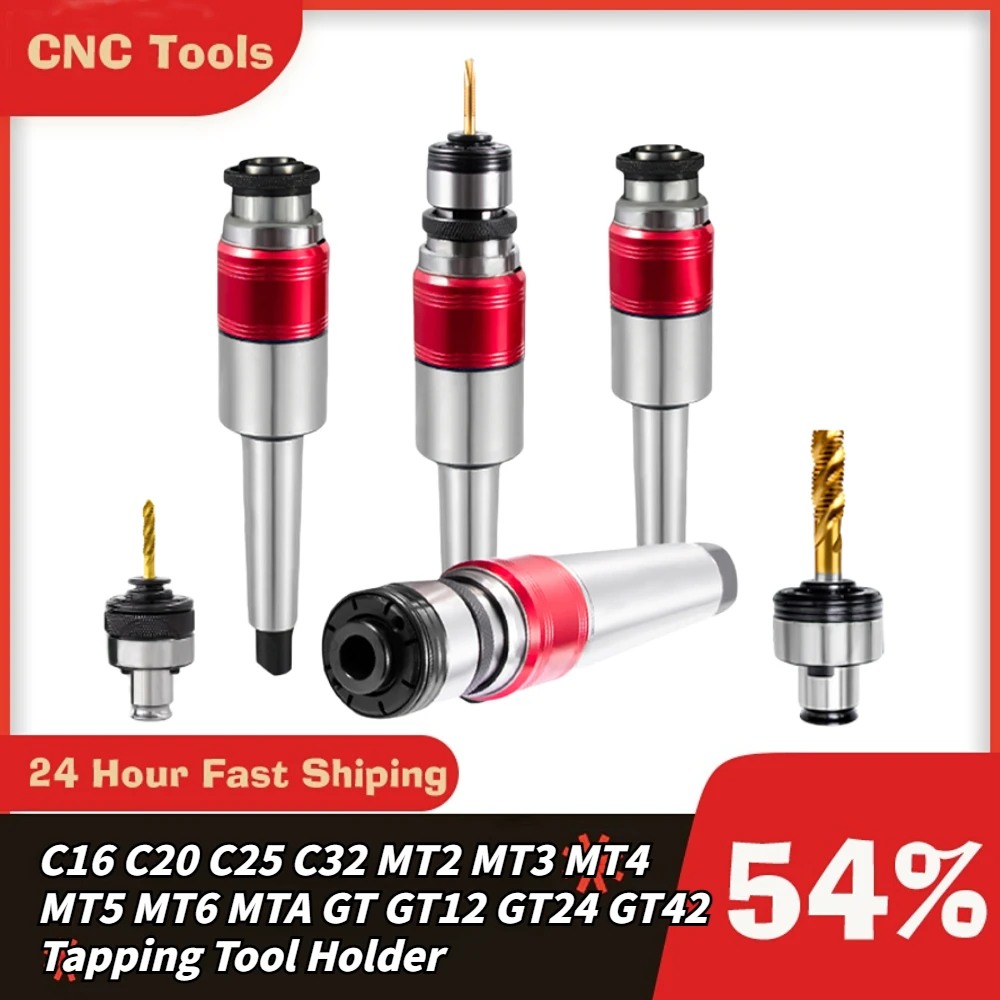 

BT30 BT40 C16 C20 C25 C32 MT2 MT3 MT4 MT5 MTA GT GT12 GT24 tapping tool holder MT3 GT12 tap collet floating expandable tapping