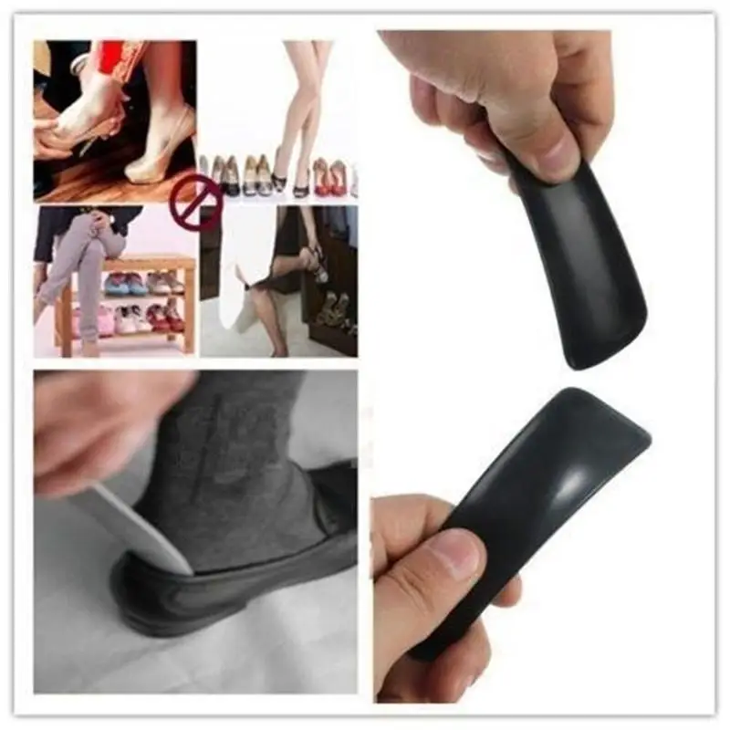 Plastic Shoehorn With Hanging Shoe Extractor Avoid Bending Over Easy To Put On Shoes Helper Suitable For All Kinds Of Shoes