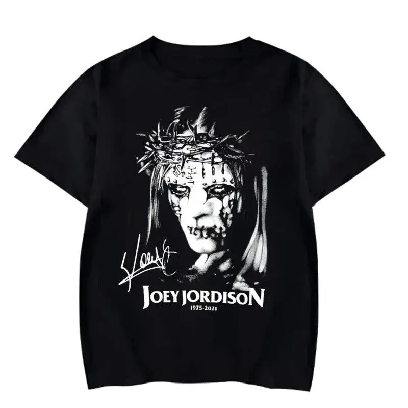 New Rare Joey Jordison Singer T Shirt Hot Black All Size P769 Long Or Short Slee