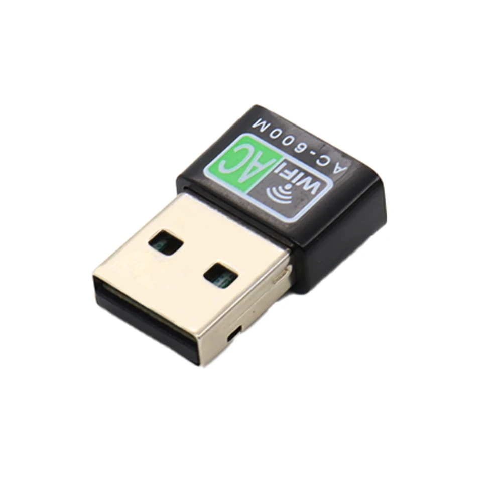 

600Mbps Ethernet USB Wifi Adapter 2.4G&5GHz Wireless Network Card Wi fi Antenna Wifi Receiver