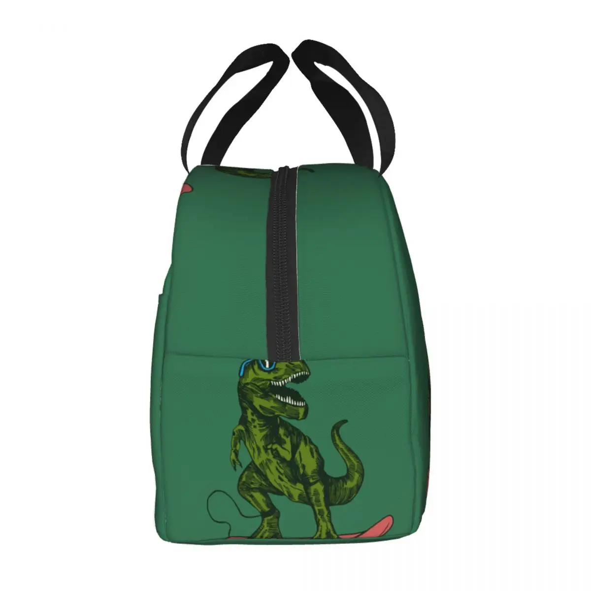 Cartoon Dinosaur Insulated Lunch Bag For Women Leakproof Thermal Cooler Lunch Tote Box For Kids School Children Food Bags