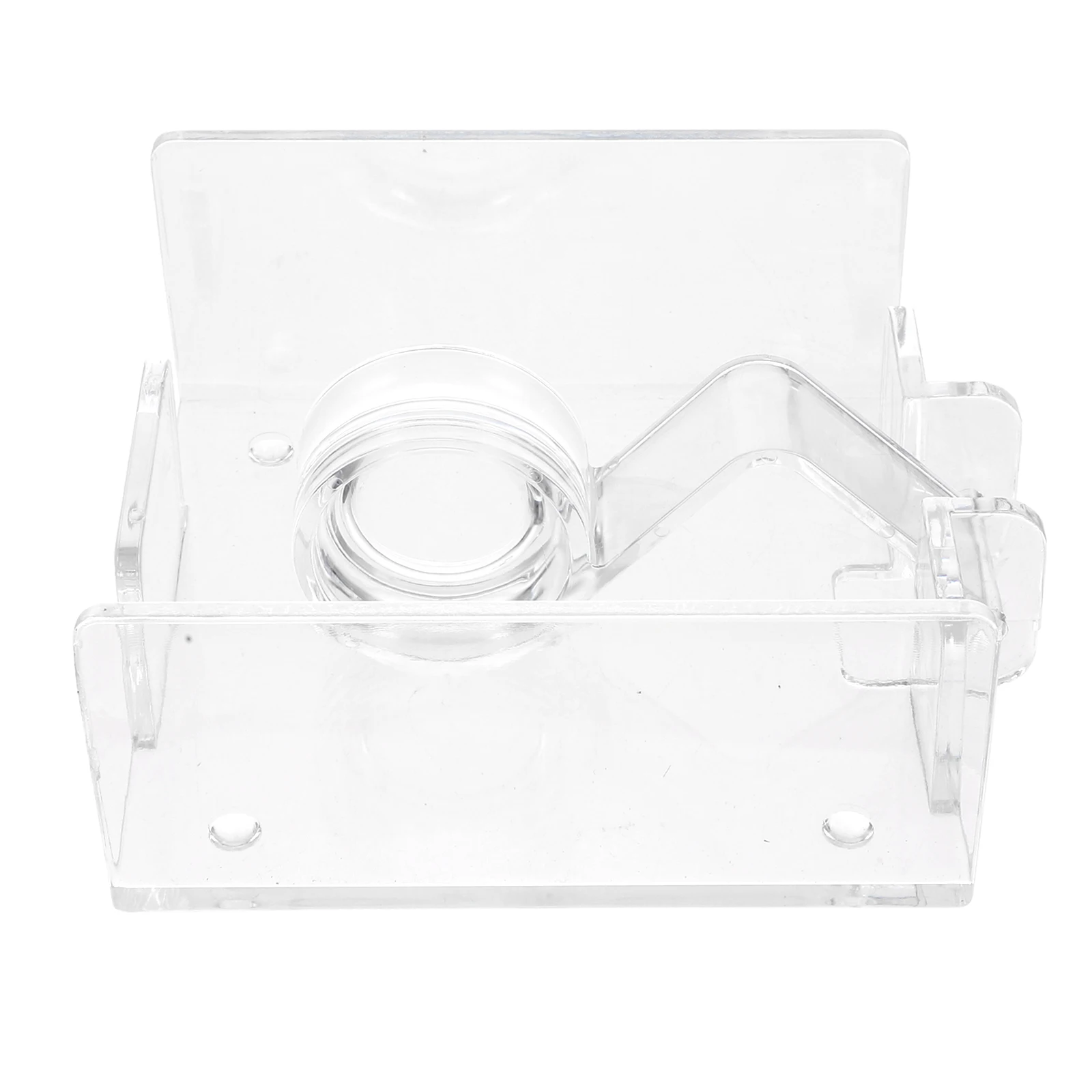 

Square Tissue Box Acrylic Napkin Holder Large Capacity Elegant Look Good Texture Home Hotel Cafes Reusable Tissue Box Paper