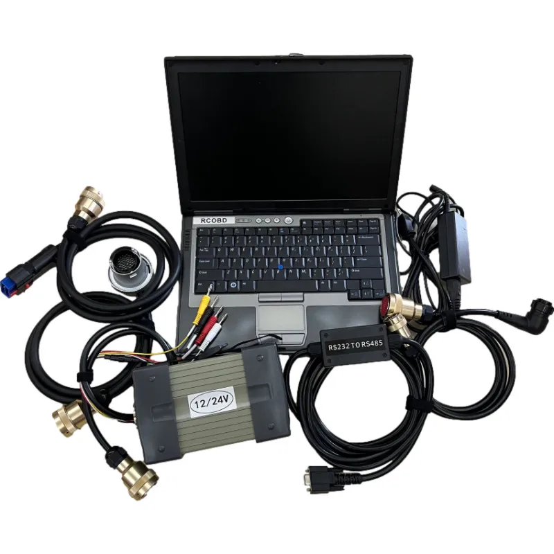 MB STAR C3 with software installed well laptop D630 4g for benz Diagnostic Tool ready to use