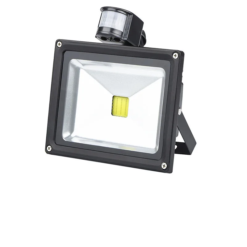 

LED Flood Light 10W 20W 30W 50W PIR Outdoor Flood Light LED Waterproof IP65 Lamp 110V 220V Floodlight with Motion Sensor