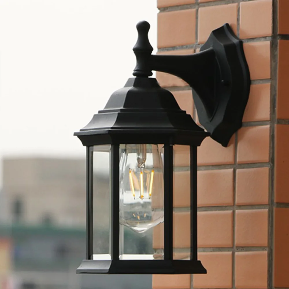 Retro Waterproof Outdoor Wall Lamp Outdoor Corridor Courtyard Stairs Terrace Balcony Lamp Creative Aisle Lamp