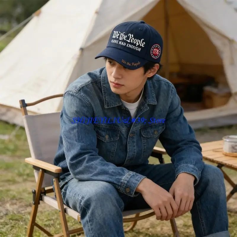 

E21F Multifunctional Cotton Baseball Hat With 1766 Star And Adjustable Strap Outdoor Hat For Travel And Daily Use