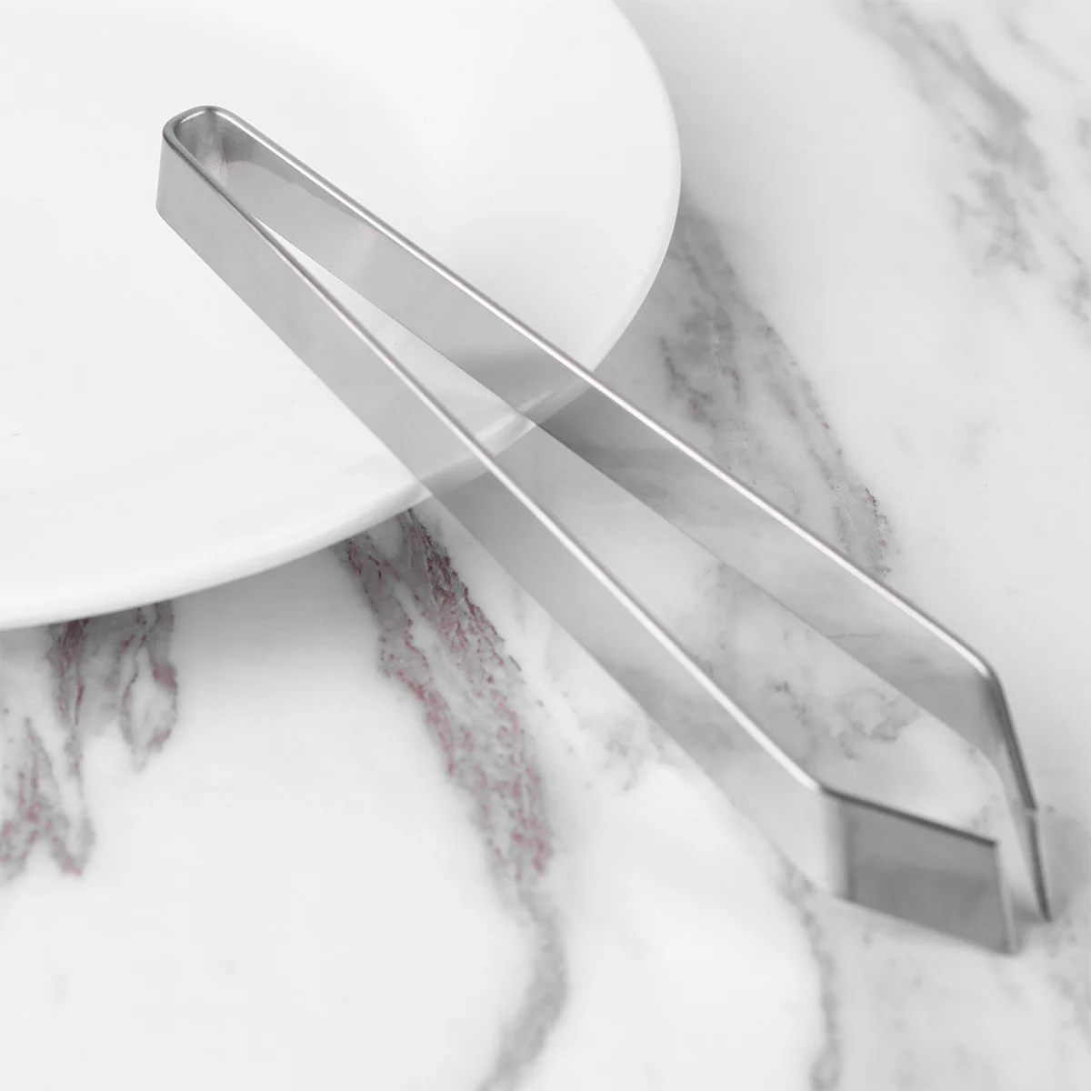 

3 pcs Fish Bone Tweezers Stainless Steel Beveled Tip Slant Tweezer For Bone Hair Removal Kitchen Restaurant Use Clip Tool