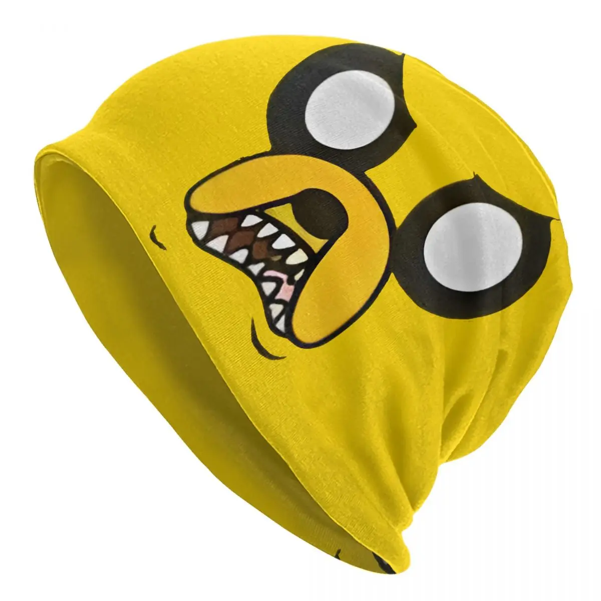 Jake The Dog Caps Adventured Times Cool Men Women Street Skullies Beanies Hat Summer Warm Thermal Elastic Bonnet