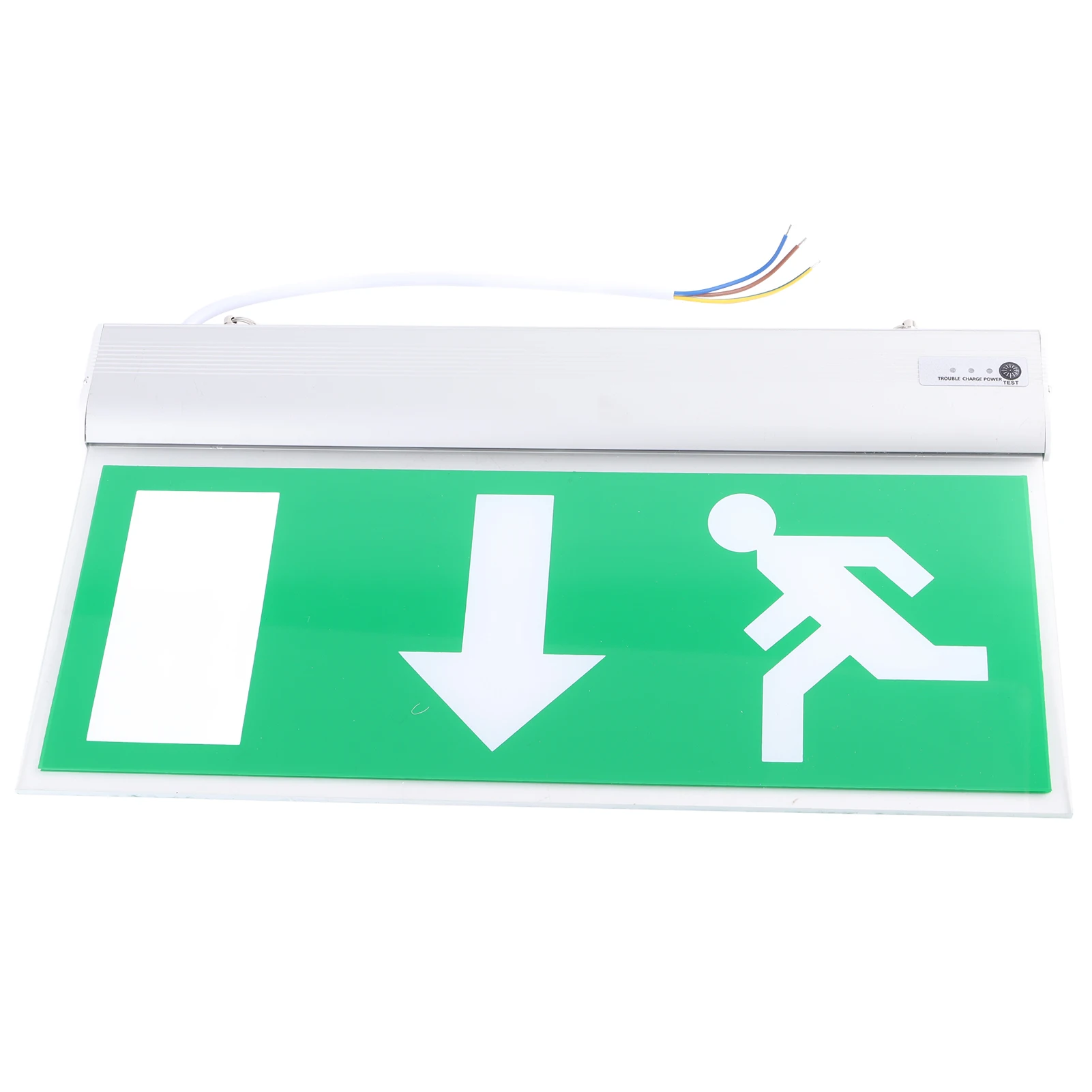 Exit Emergency Sign Acrylic LED Emergency Exit Lighting Sign Safety Evacuation Indicator Light 110‑220V