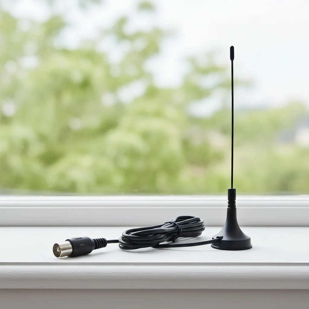 HD Digital TV Antenna Indoor Amplified 200 Miles Ultra HDTV with Amplifier VHF/UHF Quick Response Outdoor Aerial Set
