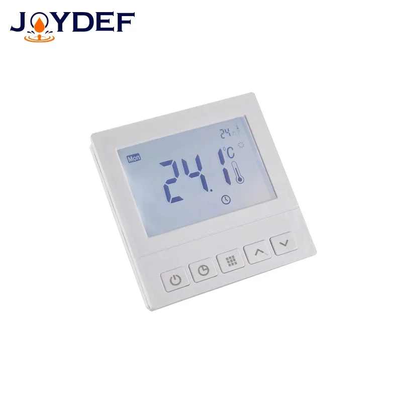 Underfloor heating LCD screen thermostat fan Thermoregulator Temperature intelligent control thermometer switch panel