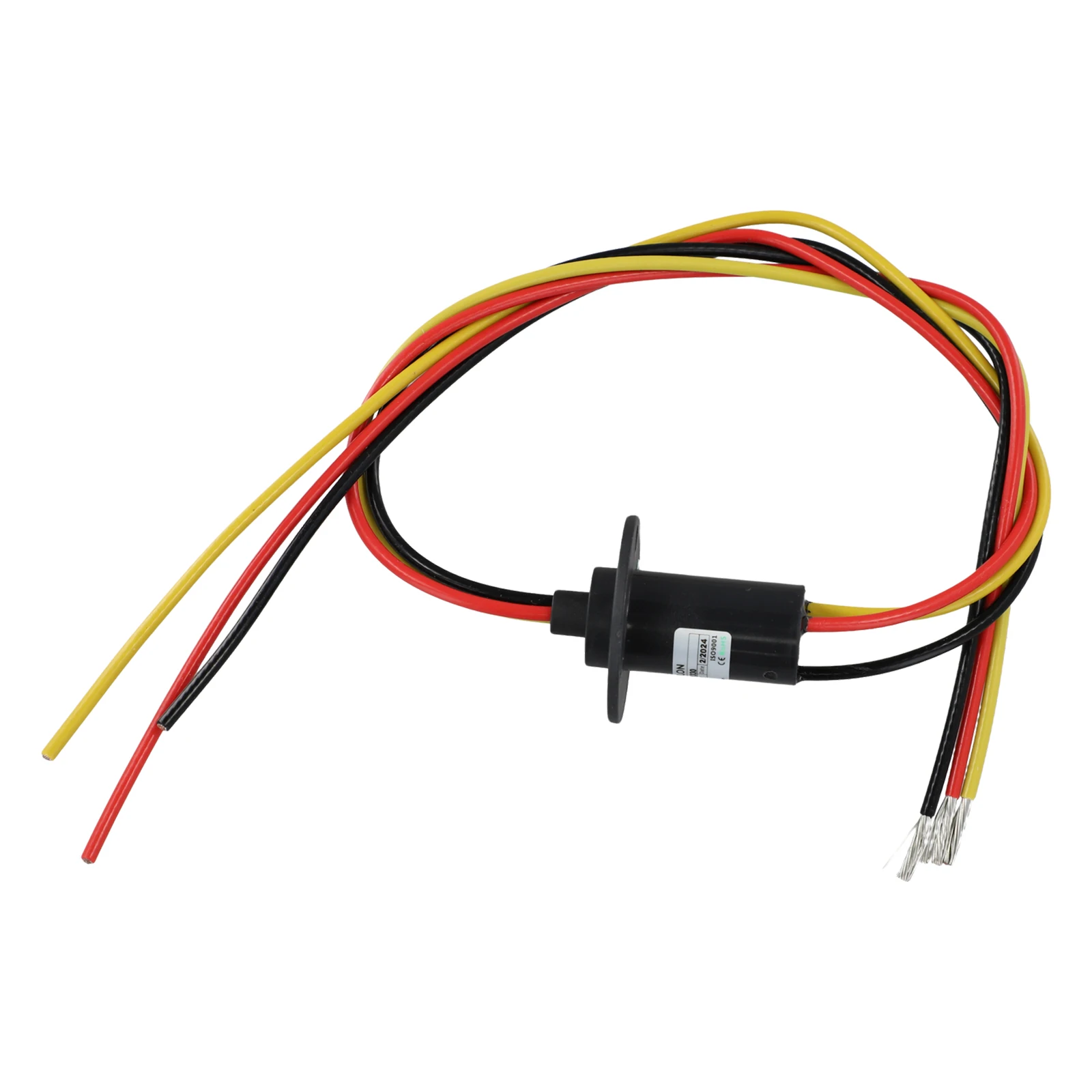 MW1330 Conductive Slip Ring 150RPM 22OD 3-wire 360° Compact High Current Power Low Noise Low Torque Precious Metal Contact