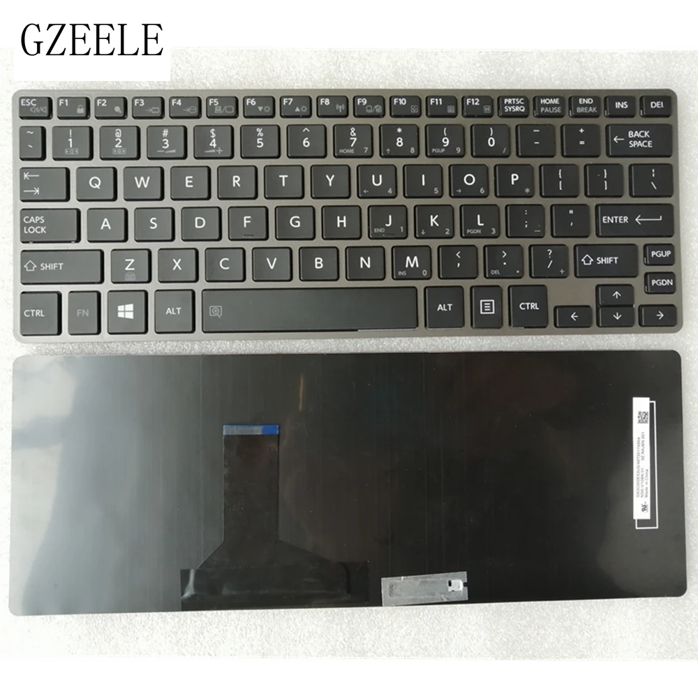 GZEELE English keyboard for Toshiba Portege Z30 Z30T A B C Z30-A Z30t-A Z30T-A1310 Z30-A1302 Z30-C Z30T-C Z30-B Z30T-B US