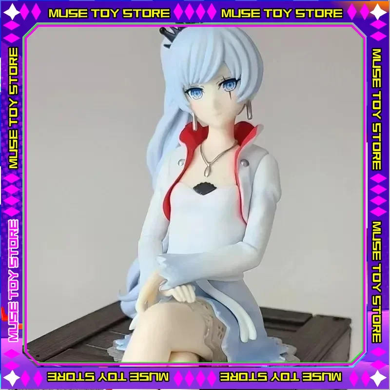

Оригинальная аниме-фигурка FuRyu RWBY Weiss Schnee Ice Queen, игрушки 14 см, модель из ПВХ, коллекционная статуя, детский подарок на складе