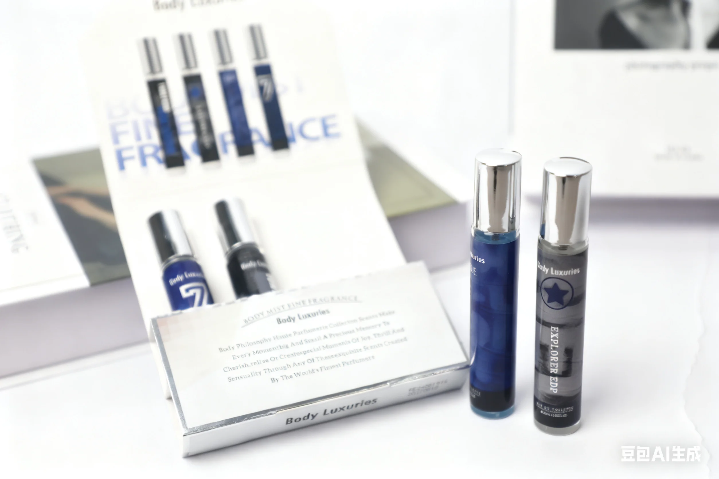 مجموعة عطور الهالوين (4*20 مل) عطور صغيرة سرية للسفر مجموعة هدايا بخاخ قنبلة، عارية وجرة، روائح متنوعة