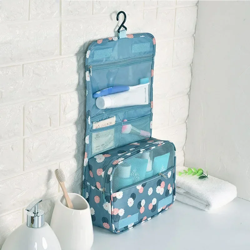 Multifunctional Travel Hook makeup bag Cosmetics Storage Bag Waterproof Toiletries Beauty Organizer Ladies Bathroom Storage Bag image 6