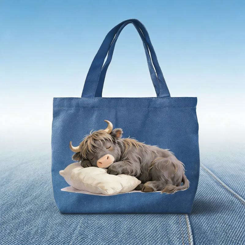 1pc-dormindo-highland-vaca-impressa-saco-de-lona-jeans-bolsa-ecologica-dobravel-sacola-azul