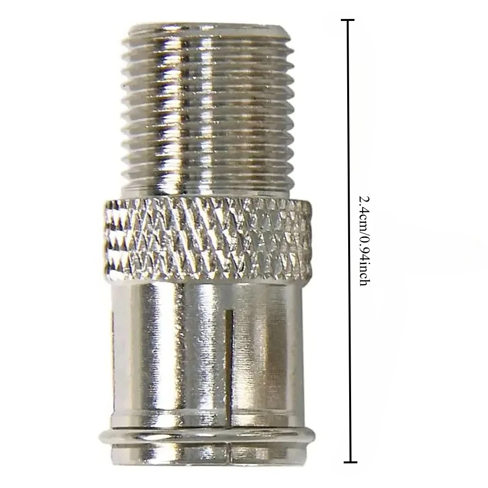 RG6 Coaxial Cable Connector Male to Female , RV Modem | Corrosion Resistance, Durability, Nickel Plated Brass, Push-On, F-Type