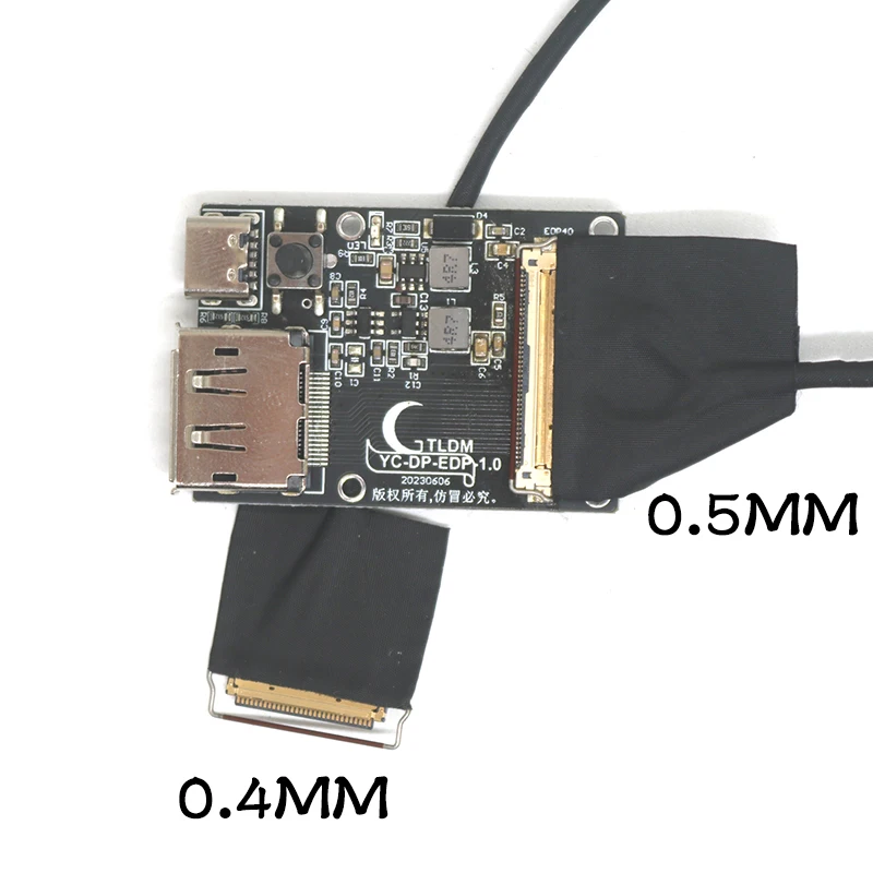 EDP-Treiberplatine 4K 8K 120Hz DP zu EDP für Tragbare LCD-Anzeige EDP 30P 40P