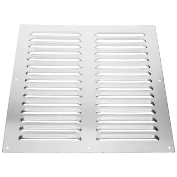 Nerezová ocelová lamelová ventilační mřížka, klimatizace, kryt odsávacího ventilátoru, nástěnný větrací otvor, vnitřní stropní zásuvka, počasí 8 nejlepší prodej kryt odsávacího ventilátoru - №3