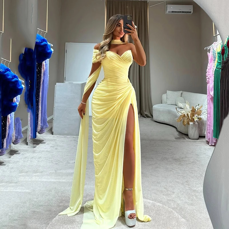 

Thinyfull Boho Mermaid Prom Evening Dresses Sweetheart Holiday Split Maxi Party Dress 2026 Chiffon Cocktail Prom Gown Customized