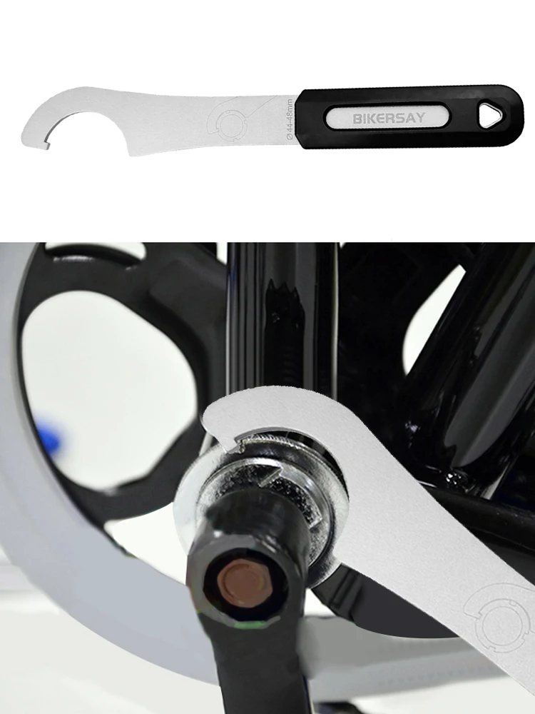 AliExpress NONE BIKERSAY Bicycle Bottom Bracket Wrench Stainless Steel Bike Bottom Bracket Tail Lock Ring Hook Wrench Maintenance Repair Tools