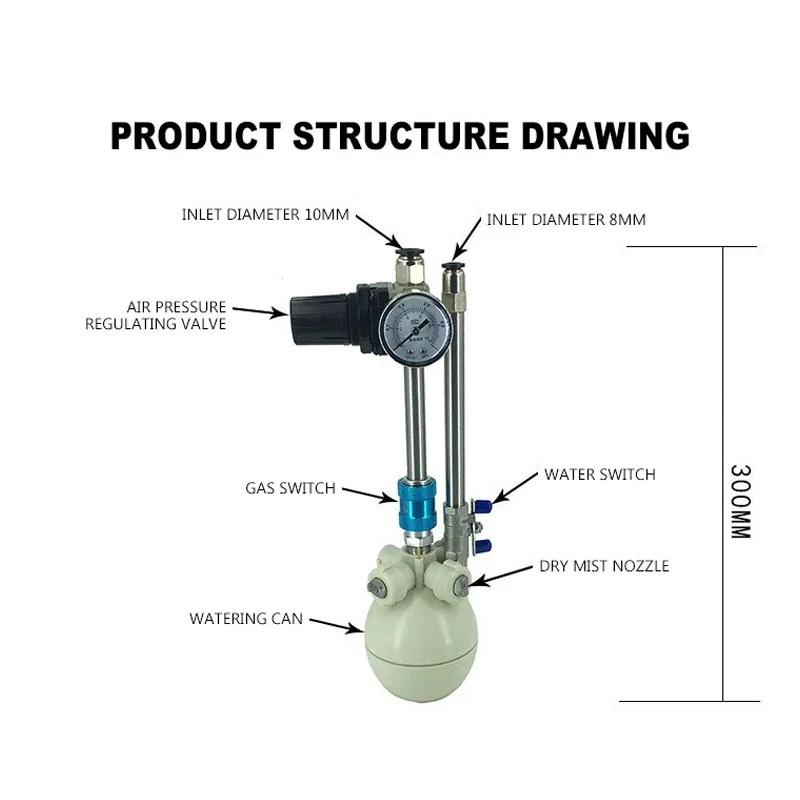 Large-scale Atomized Dry Mist Water Vapor Industrial Humidifier Sprayer for Greenhouse Printing Textile JL-CK15 2025 new