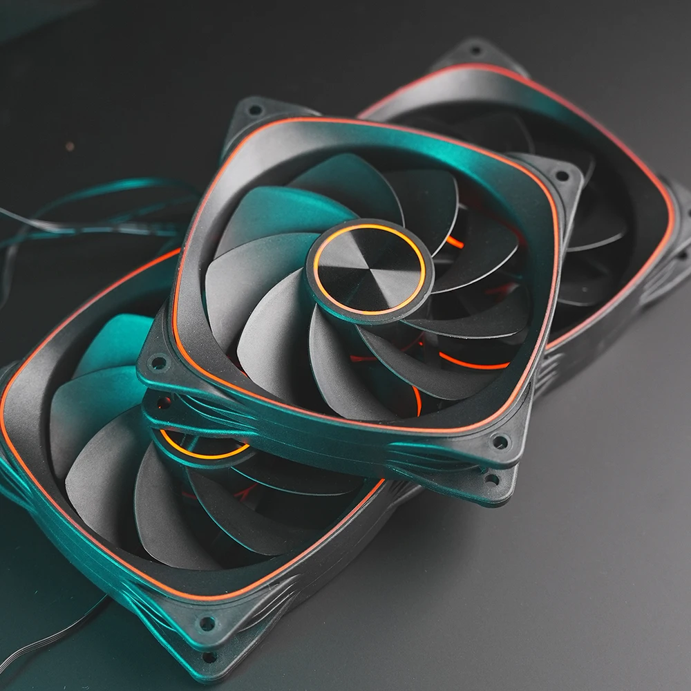 120mm Cooling Fan for Computer Case ARGB PWM Control Air Cooler for PC Case