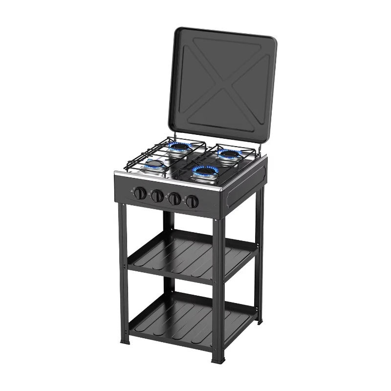 Environmental Protection Cooker Safety Gas Cooker Stove 4 Burners Picnic Appliances