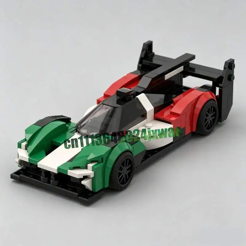 328Pcs High Performance Endurance Racing Sports Car Moc Model Custom Puzzle Vehicle Creative Assembly Building Blocks Toy Gifts
