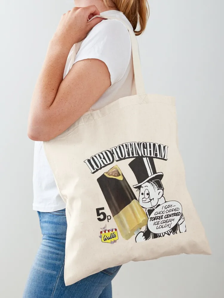 

LORD TOFFINGHAM ICE LOLLY - ADVERT Tote Bag tote bag screen Handbags women eco pack