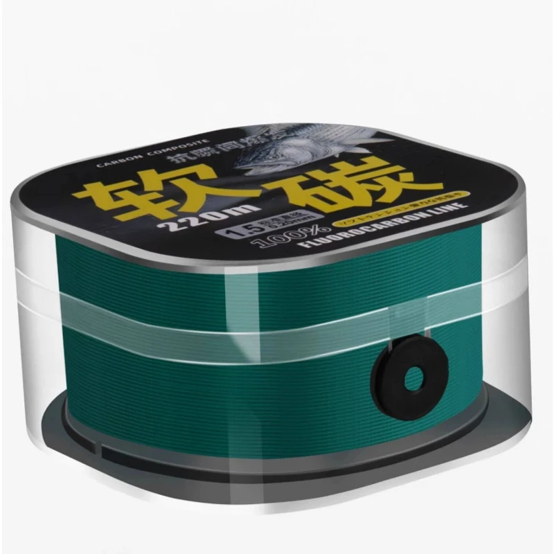 Línea fluorocarbono nailon ultra lisa baja elasticidad para señuelos - imagen 5