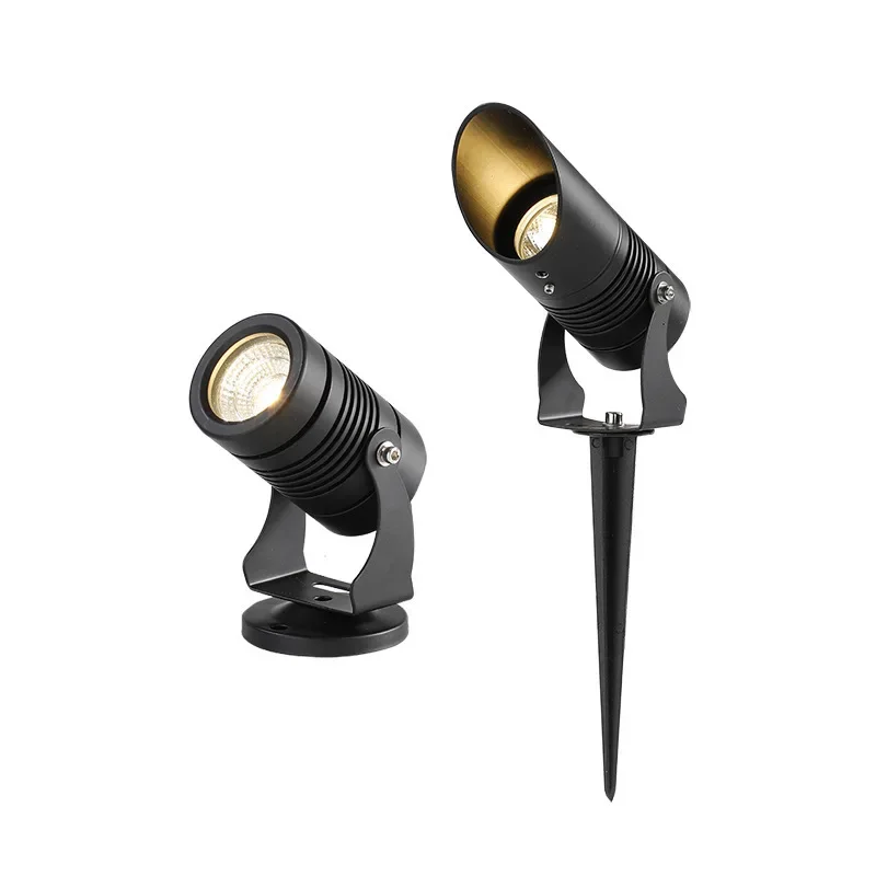

5 Вт, 7 Вт, 10 Вт, 15 Вт, лампа для газона с шипами, водонепроницаемое освещение, прожекторы для садовой дорожки, AC220V DC12V 24V, регулируемая яркость, наружное светодиодное садовое освещение