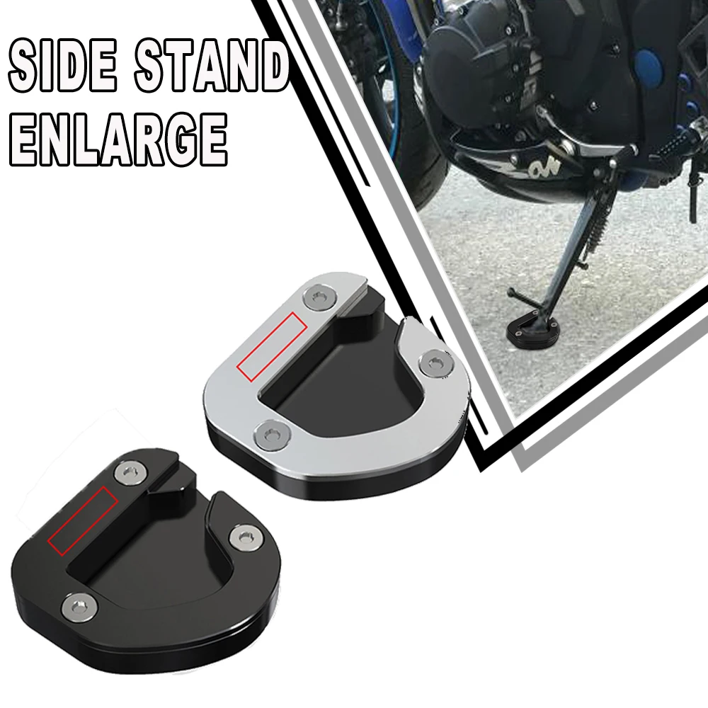 

For Suzuki GSF650 Bandit GSF650S/ABS Bandit 650 S 2007-2012 Motorcycle Side Stand Enlarge Kickstand Enlarger Support Extension