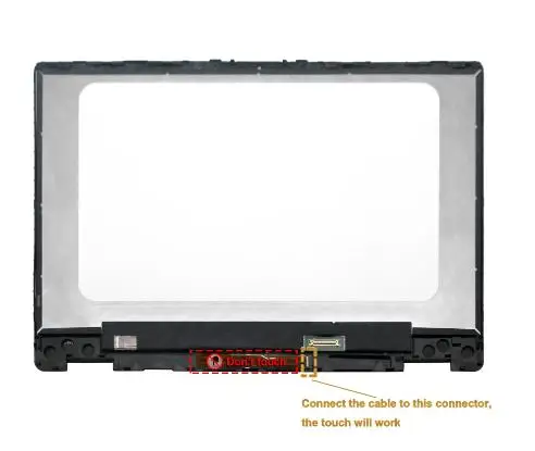 Imagem -04 - Tela Lcd Ips para Laptop Digitador de Toque Montagem Matriz Pavilhão hp X360 Série 14 14 Polegadas 14-dh 14-dy 14 Polegadas