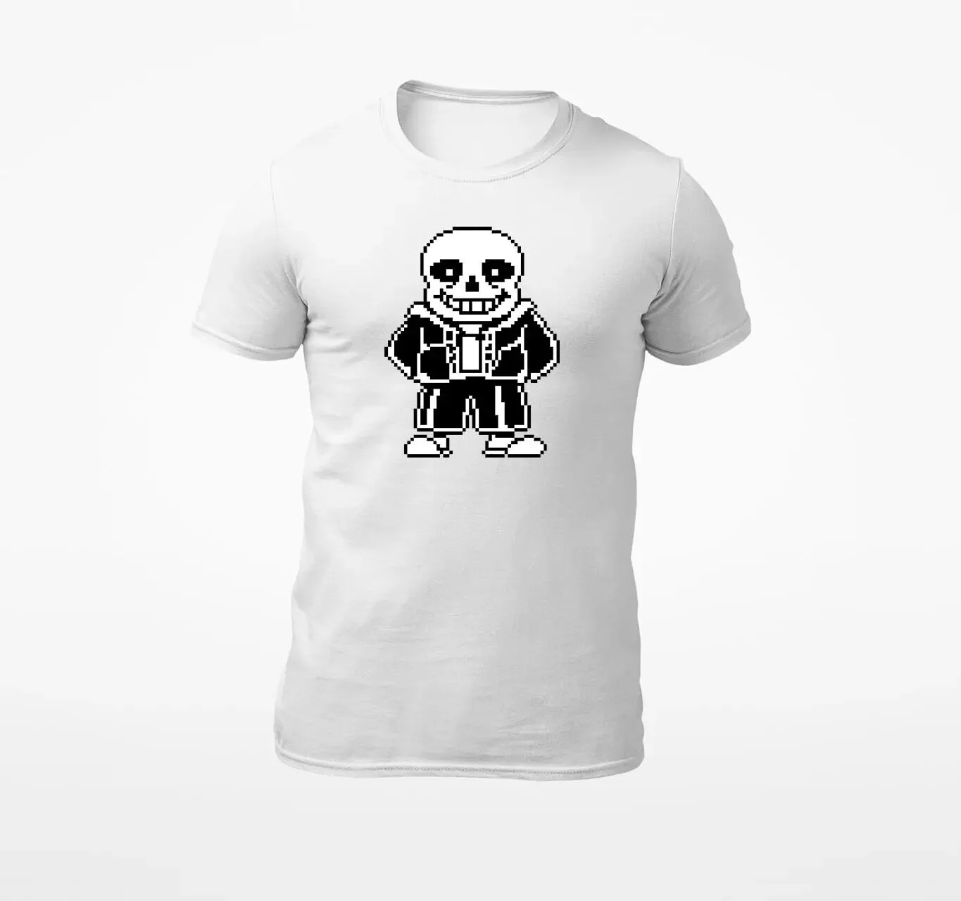 Undertale Sans T-Shirt Unisex Jersey Short Sleeve TeeAnime Graphic T-shirts for Men Clothing Women Tees Y2K tops Unisex Summer S