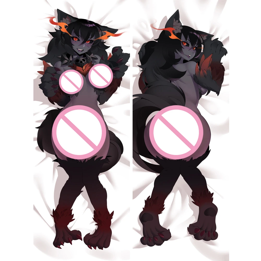 

Dakimakura Anime Hellhound (Monster Girl Encyclopedia) Pillowcase Double-sided Print Hugging Full Body Size Pillow Cover Case