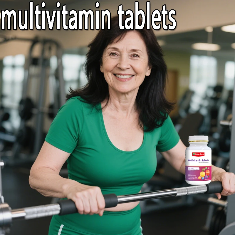 

1 bottle of multivitamin tablets to improve metabolism protect vision enhance digestion absorption maintain nutritional balance