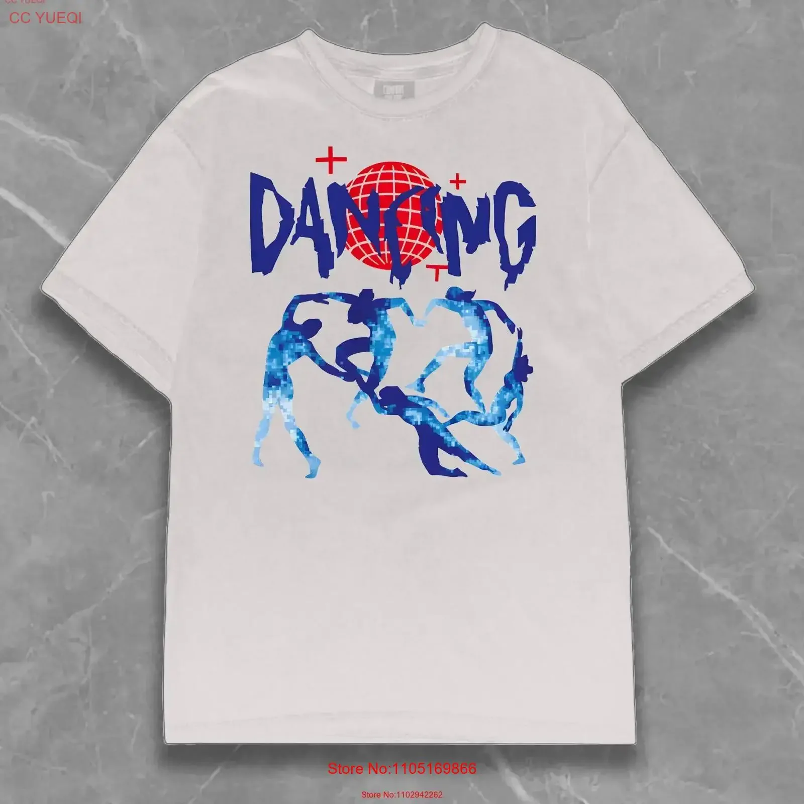 Dancing T Shirt Y2K Streetwear Fashion Vamp Retro Opium Unique Art Aesthetic Style Vintage Grunge vintage Washed Comfortable
