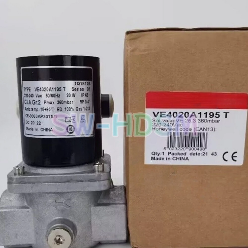 

1 шт. НОВЫЙ электромагнитный газовый клапан VE4020A1195T VE4020A1195 для горелки, быстрая доставка