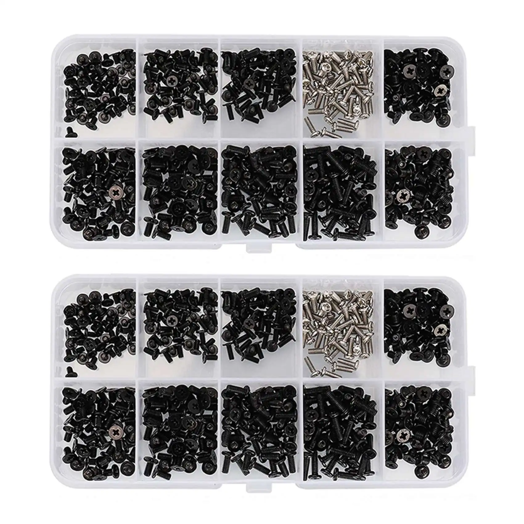 Exquisite-1000Pcs M2 M2.5 M3 Laptop Notebook Computer Screw Kit Set For IBM HP Dell Lenovo Sony Toshiba Gateway Acer