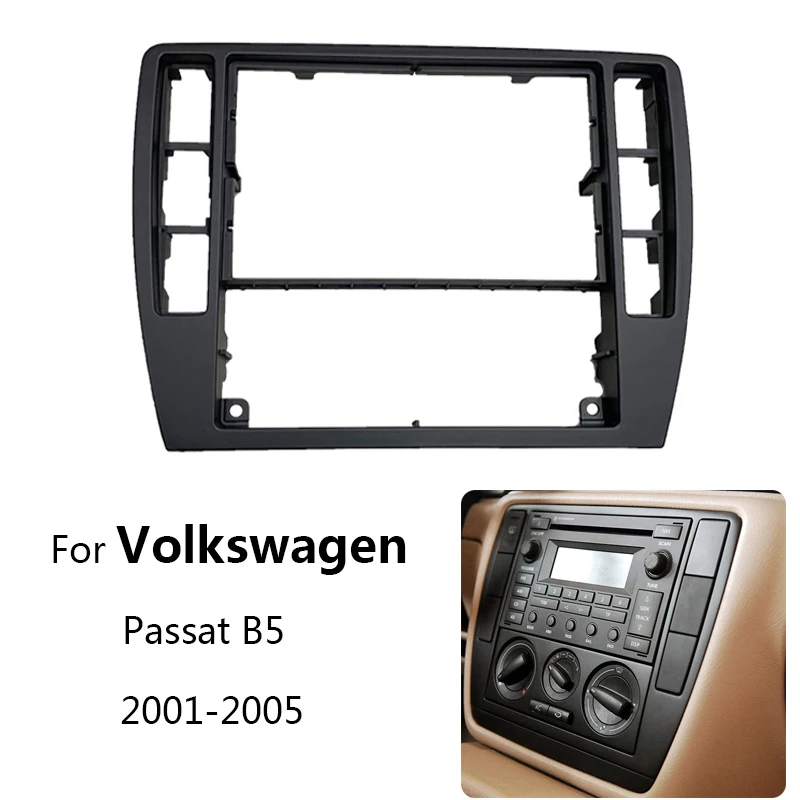 

Автомобильная радиоустановка Fascia ДЛЯ VW Passat B5 1998 1999 2000 2001-2005, автомобильная стереосистема, установка панели приборной панели, монтажная рамка в комплекте